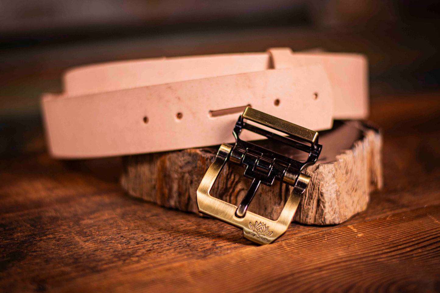 Customizable Leather Belt - Tooled, Hand-Carved, Painted Design with Personalized Options