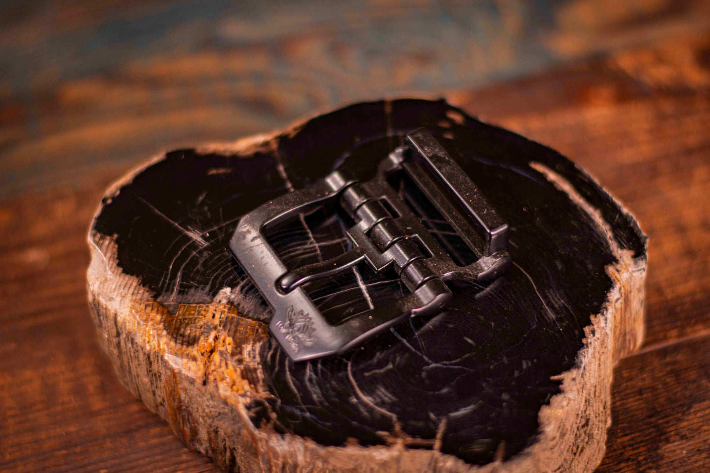 Customizable Leather Belt - Tooled, Hand-Carved, Painted Design with Personalized Options